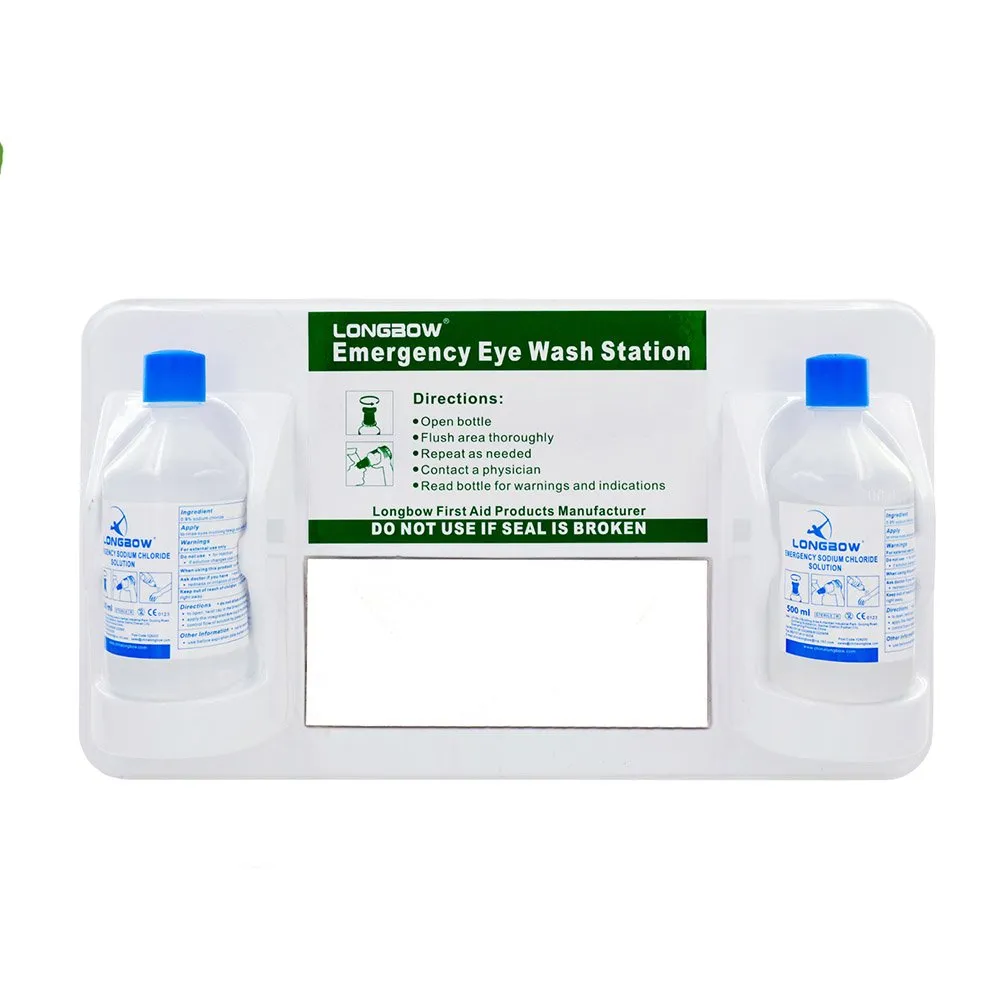 1/2oz Aero Eye Wash Safety Solution; Buffered pH Neutralizing Pack of 5 Twо Pаck 